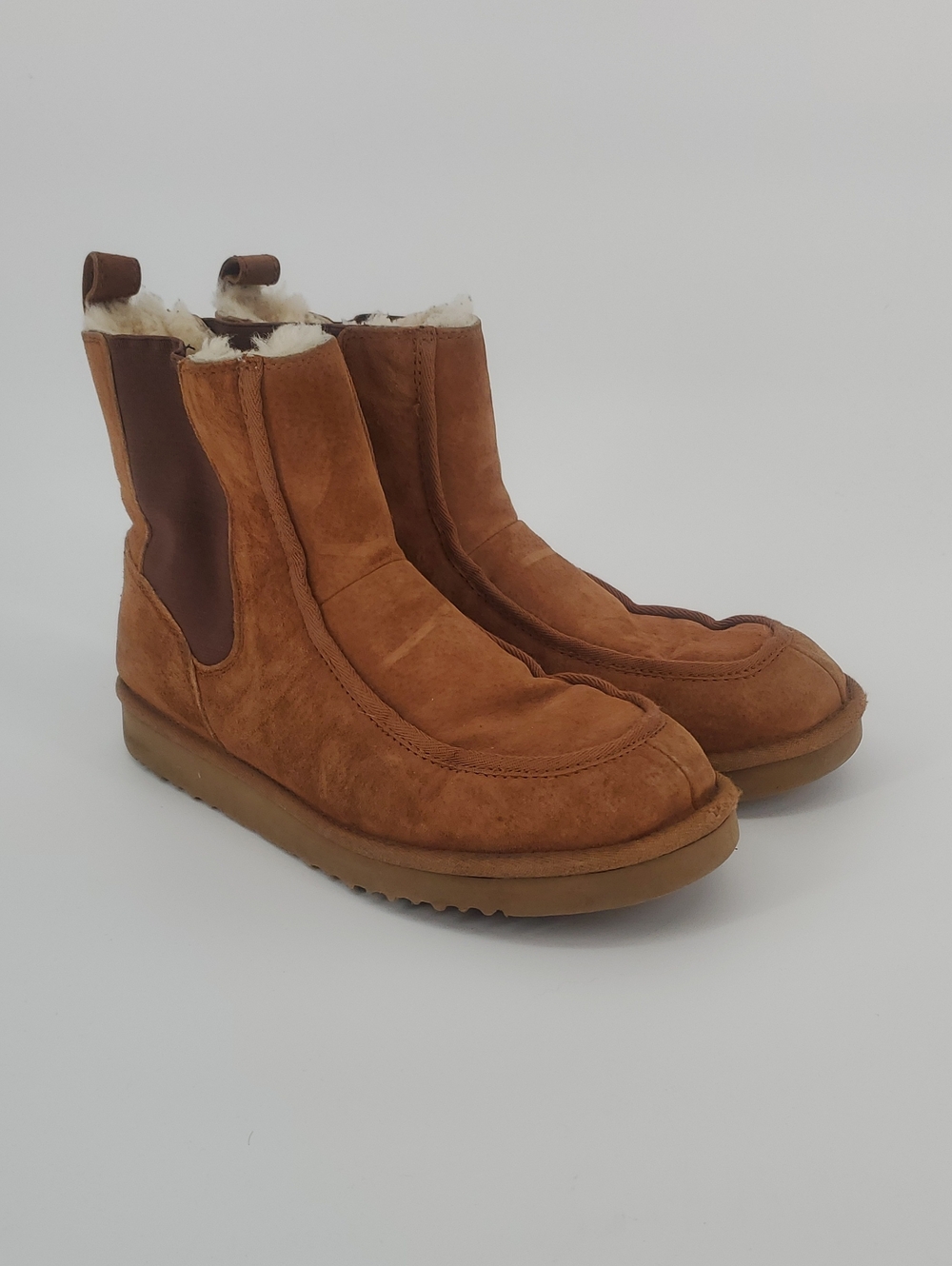 UGG Men's Bloke II Shearling Chelsea Boots Size 11